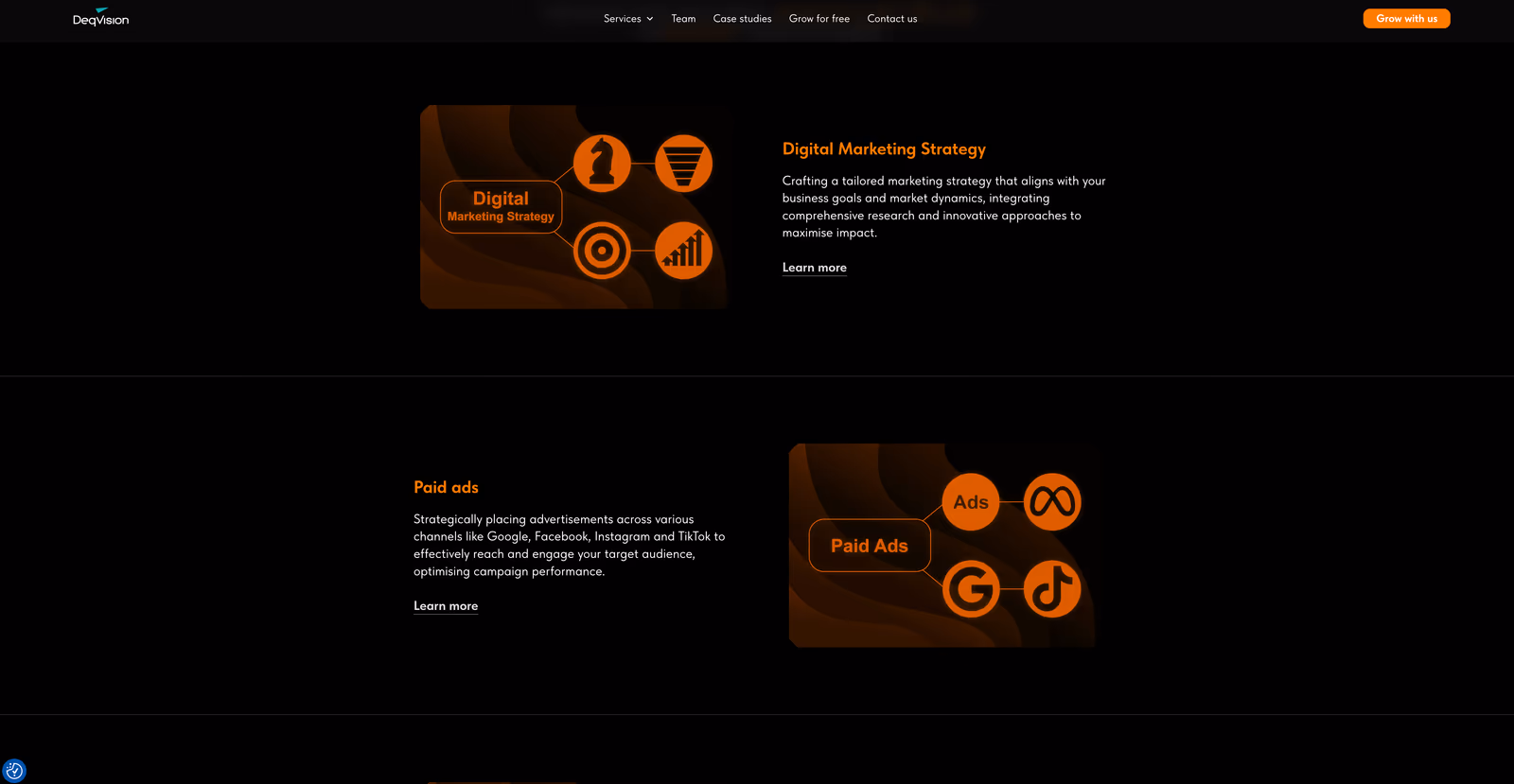Deq Vision: services